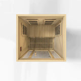 Golden Designs Seattle 2 Person Maxxus Low EMF FAR Infrared Sauna MX-J206-01