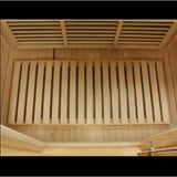MAXXUS BELLEVUE 3-PERSON LOW EMF (UNDER 8MG) FAR INFRARED SAUNA (CANADIAN HEMLOCK) MX-J306-01