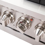 Forno Capriasca - Titanium Professional 48" Freestanding Gas Range FFSGS6260-48