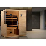 Golden Designs Bilbao 3 Person Dynamic Ultra Low EMF FAR Infrared Sauna DYN‐5830‐01
