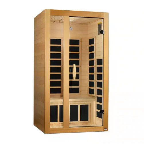 Golden Designs Gracia 2 Person Dynamic Low EMF FAR Infrared Sauna DYN-6119-01
