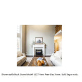 Buck Stove Deluxe Mantel Accessory for Model 1127/1110 Gas Stove - PA KDM1127