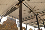Calcana Standard Output, 10' Outdoor Patio Heater, Patented Modulating Temperature Control, Ventable