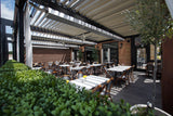 Calcana Standard Output, 10' Outdoor Patio Heater, Patented Modulating Temperature Control, Ventable