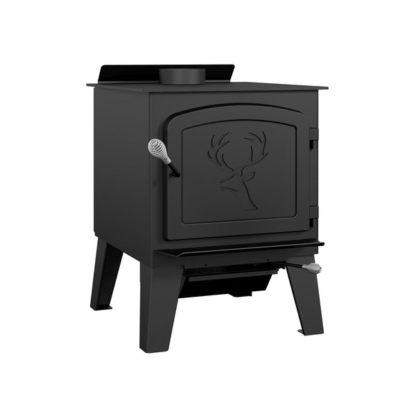 Drolet Black Stag II Wood Stove DB03411