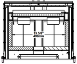 Drolet Escape 1500-I Wood Insert Trio (35Ft) DB03137K3