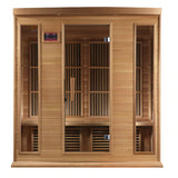Golden Designs Maxxus 4 Person Near Zero EMF FAR Infrared Sauna MX-K406-01-ZF CED