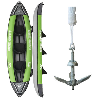 Aqua Marina Laxo 12'6" Inflatable Kayak LA-380 3-Person 2021
