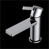 KubeBath Aqua Sotto Single Lever Bathroom Vanity Faucet in Chrome AFB10901