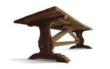 Maxima House ROLDVIN Solid Wood Dining Table