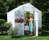 Solexx 8' x 8' x 8'9" Garden Master Greenhouse G-508